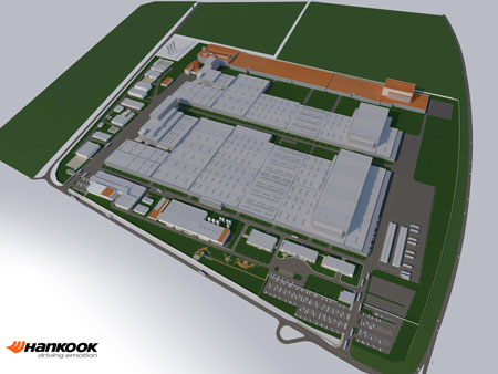 Hankook, la empresa de nuemáticos, anuncia nuevos planes de expansión a gran escala para su fábrica europea
